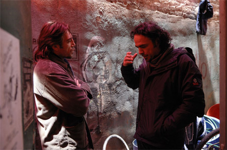 Javier Bardem și Alejandro Gonzalez Inarritu/Foto: Jose Haro